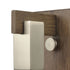 Elk Axis VANITY LIGHT in Light Wood Satin Nickel Satin Nickel Finish Model: 55056/1