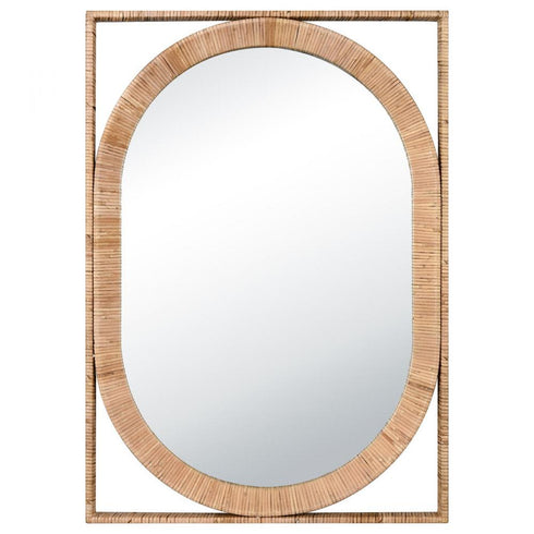 Elk Baarlo MIRROR in Natural Finish Model: S0036-8229