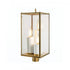 Elk Back Bay 23.25 Inch High 3 Light Outdoor Post Light in Aged Brass Model: 1152-AG-CL