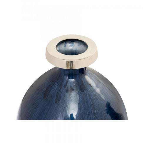 Elk Bahama VASE JAR BOTTLE (2 pack) (2 pack) in Blue Finish Model: S0807-8733