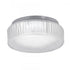Elk Bark 7 Inch Wide Integrated LED Flush Mount in Polished Nickel Model: 5377-PN-FR