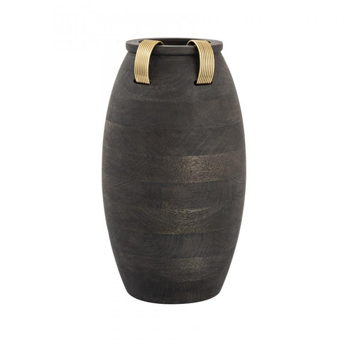 Elk Barone VASE JAR BOTTLE (2 pack) (2 pack) in Black Finish Model: H0807-9264