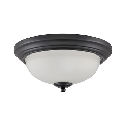 Elk Basics FLUSH MOUNT in Black Finish Model: 7003FM/60