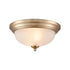 Elk Basics FLUSH MOUNT in Satin Gold Finish Model: 7002FM/50