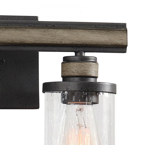 Elk Beaufort VANITY LIGHT in Anvil Iron Finish Model: 89153/2