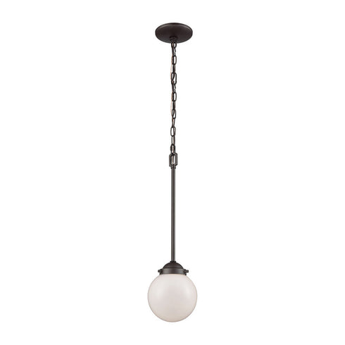 Elk Beckett 1 Light MINI PENDANT in Oil Rubbed Bronze Finish Model: CN120151