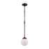 Elk Beckett 1 Light MINI PENDANT in Oil Rubbed Bronze Finish Model: CN120151