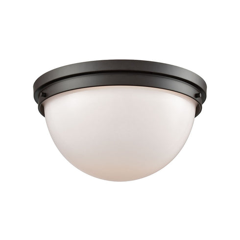 Elk Beckett 2 Light FLUSH MOUNT in Oil Rubbed Bronze Finish Model: CN120231