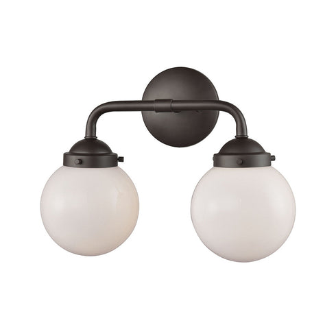 Elk Beckett VANITY LIGHT in Oil Rubbed Bronze Finish Model: CN120211