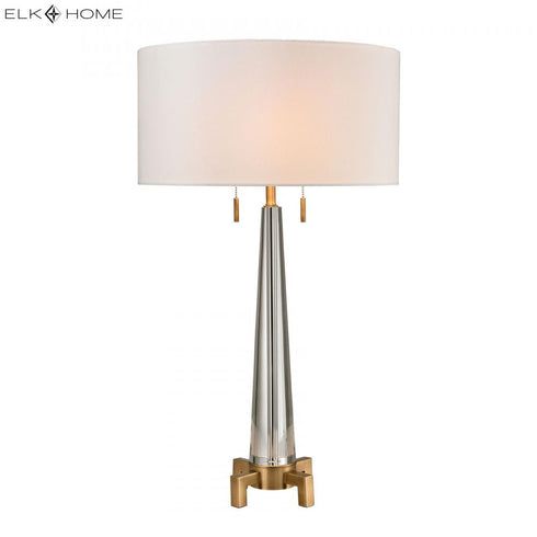 Elk Bedford TABLE LAMP in Aged Brass Finish Model: D2682