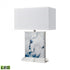 Elk Belhaven 28 Inch High 1 Light Table Lamp in Blue Includes LED Bulb Model: H019-7229-LED