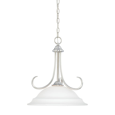 Elk Bella 1 Light PENDANT in Brushed Nickel Finish Model: SL891678