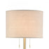 Elk Below the Surface 2 Light Floor Lamp in Polished Concrete Finish Model: 77129