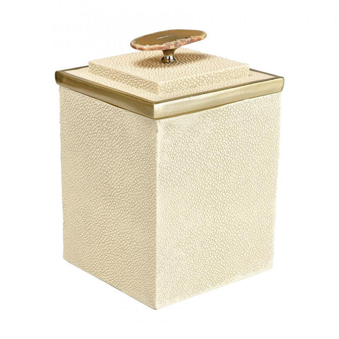 Elk Benner BOX BIN BASKET in White Finish Model: S0036-8949/S2