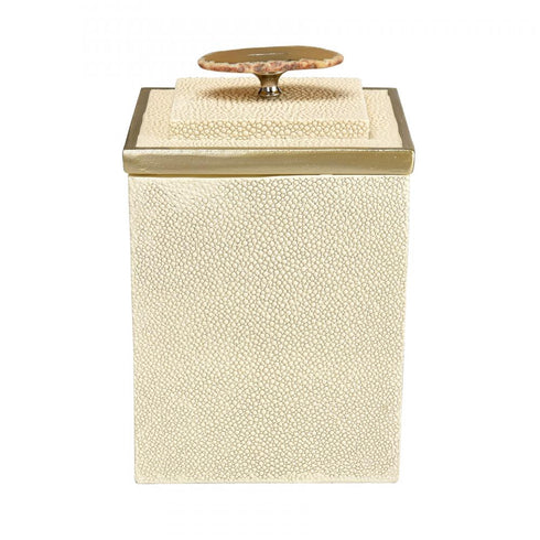 Elk Benner BOX BIN BASKET in White Finish Model: S0036-8949/S2