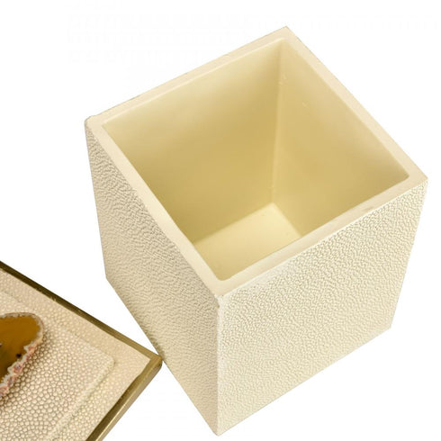 Elk Benner BOX BIN BASKET in White Finish Model: S0036-8949/S2