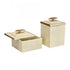 Elk Benner BOX BIN BASKET in White Finish Model: S0036-8949/S2
