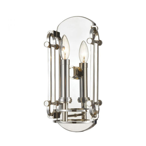 Elk Bergamo SCONCE in Polished Nickel Finish Model: 16340/1