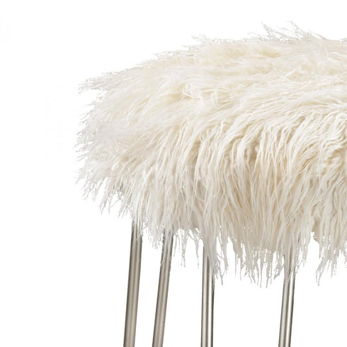 Elk Betty STOOL in Silver Finish Model: 3169-018