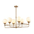 Elk Beverly Hills ISLAND LIGHT in Satin Brass Finish Model: 30147/6