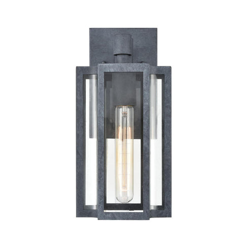 Elk Bianca EXTERIOR WALL SCONCE in Aged Zinc Finish Model: 45164/1