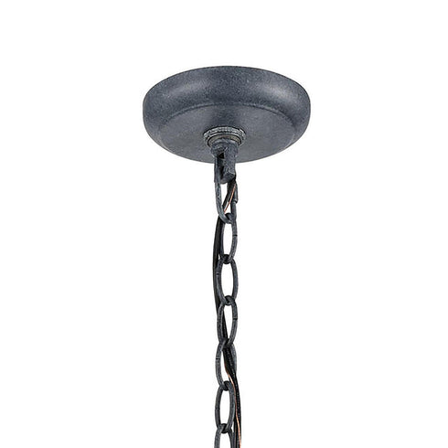 Elk Bianca HANGING in Aged Zinc Finish Model: 45167/1