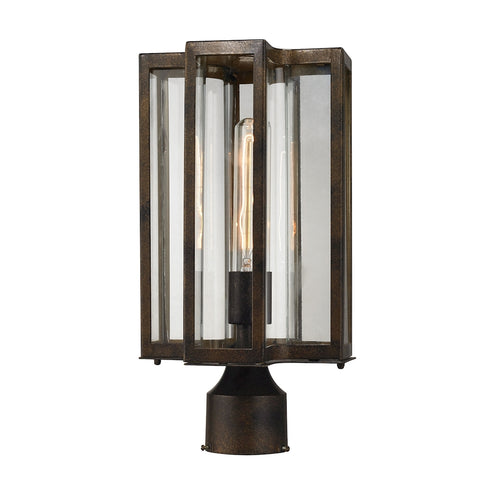 Elk Bianca POST MOUNT in Hazelnut Bronze Finish Model: 45148/1