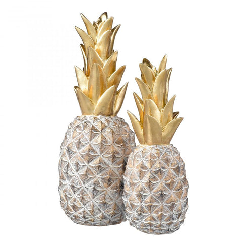Elk Big Island Pineapple Set of 2 in Gold Model: S0037-11314/S2