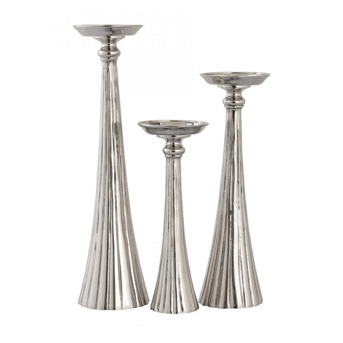 Elk Bion Candleholder Set of 3 in Nickel Finish Model: S0897-10697/S3