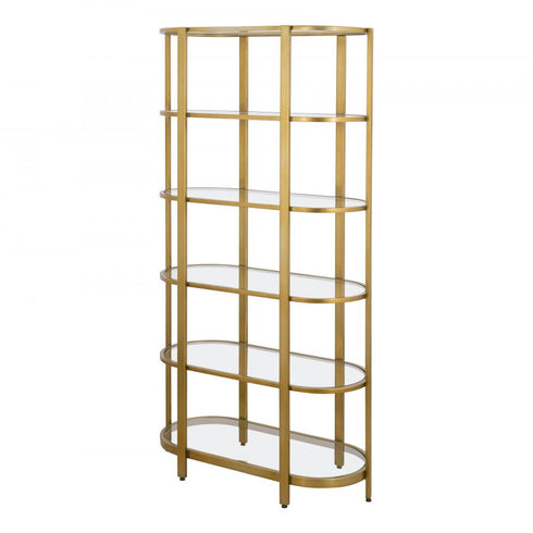 Elk Blain Bookshelf Brass in Antique Brass Finish Model: H0805-9913