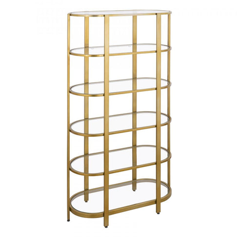 Elk Blain Bookshelf Brass in Antique Brass Finish Model: H0805-9913