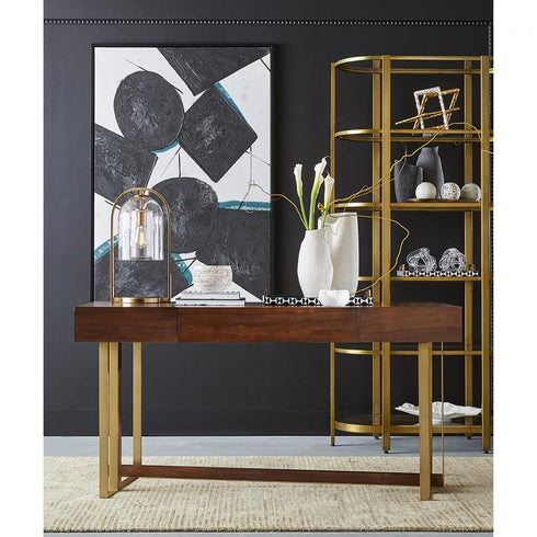 Elk Blain Bookshelf Brass in Antique Brass Finish Model: H0805-9913