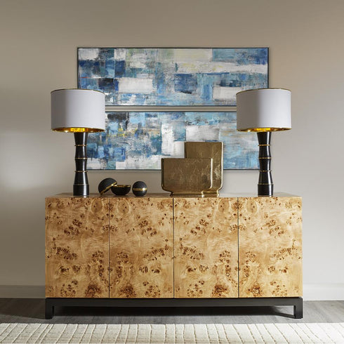 Elk Blue Apparent WALL ART in Blue Finish Model: H0016-8141/S2