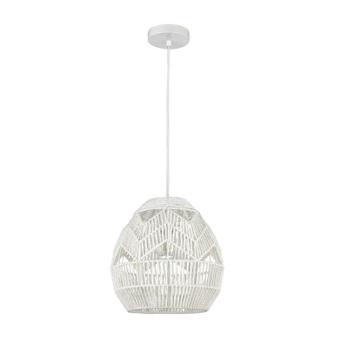 Elk Boho MINI PENDANT in White Finish Model: D4220