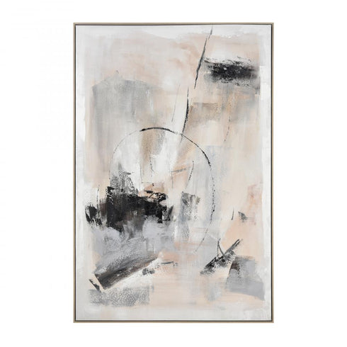 Elk Boland Abstract Framed Wall Art in Neutral Finish Model: H0016-10893