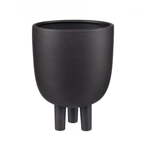 Elk Booth Vase in Black Finish Model: H0017-10422