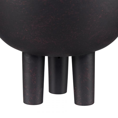 Elk Booth Vase in Black Finish Model: H0017-10422