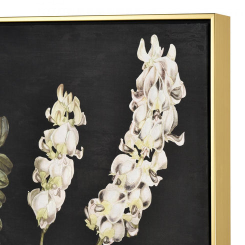Elk Botanical Study II Framed Wall Art in Green Finish Model: S0016-10169
