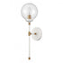 Elk Boudreaux 19 Inch High 1 Light Sconce in Matte White Model: 24434/1