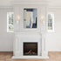 Elk Boudreaux 19 Inch High 1 Light Sconce in Matte White Model: 24434/1