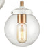 Elk Boudreaux 24 Inch Wide 3 Light Vanity Light in Matte White Model: 24432/3
