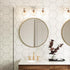 Elk Boudreaux 24 Inch Wide 3 Light Vanity Light in Matte White Model: 24432/3