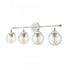 Elk Boudreaux 33 Inch Wide 4 Light Vanity Light in Matte White Model: 24433/4