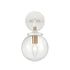 Elk Boudreaux 6 Inch Wide 1 Light Vanity Light in Matte White Model: 24430/1