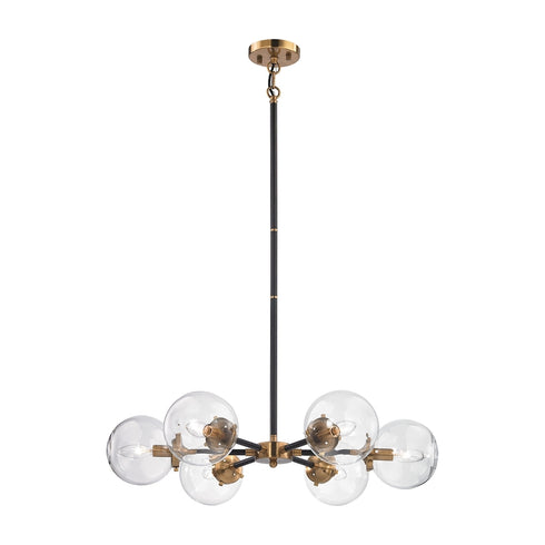Elk Boudreaux CHANDELIER in Antique Gold Finish Model: 14432/6