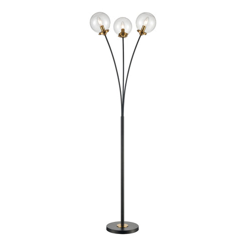 Elk Boudreaux FLOOR LAMP in Matte Black Finish Model: D4481