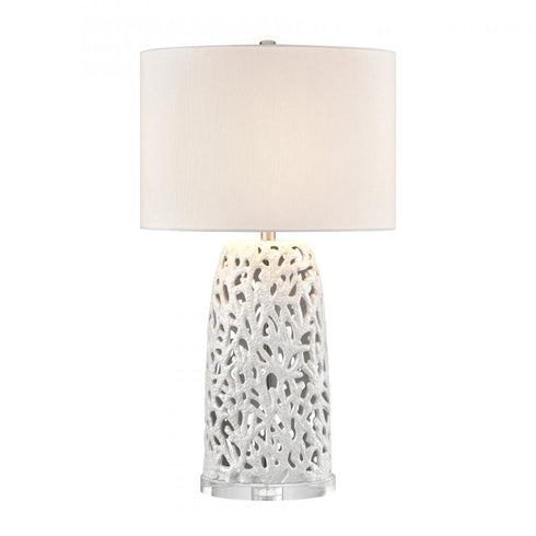Elk Bowen TABLE LAMP (2 pack) (2 pack) in White Glazed Finish Model: S0019-10308/S2