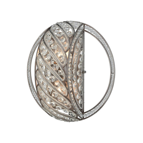 Elk Bradington 2 Light SCONCE in Weathered Zinc Finish Model: 11090/2