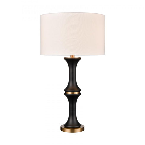 Elk Bradley 30.5 Inch High 1 Light Table Lamp in Matte Black Finish Model: H0019-10363