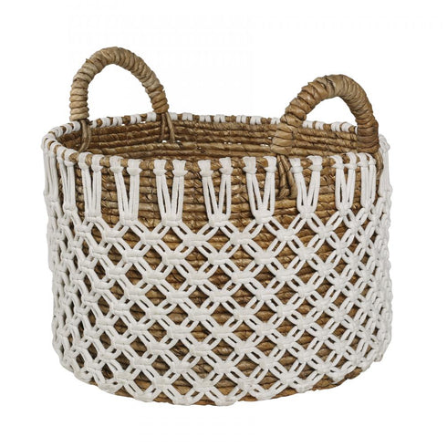 Elk Bradley Banana Leaf Basket Set of 3 in Natural Finish Model: S0077-9111/S3